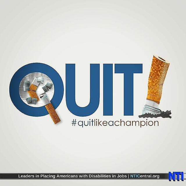 Quit Smoking/Cancer Awareness Event (Vector Art)